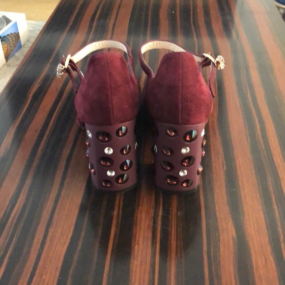 COPY - LODI Ladies Suede Burgundy NWOT bundle 2 for $30 - Picture 2 of 9